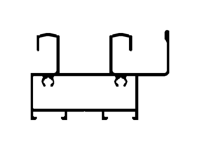 Umbral / dintel c/ colector